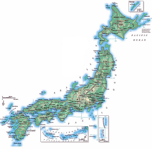 Map of Japan