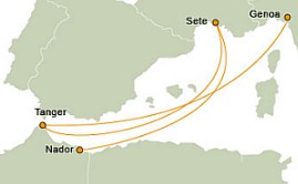 Comanav Route Map