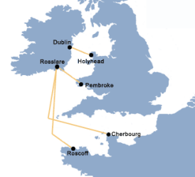 Irish Route Map