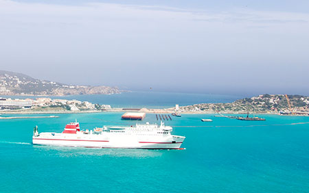 Calvi Ferry Port and Marina